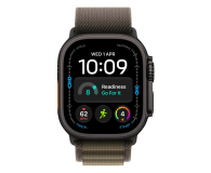 Apple 49mm Dark Olive Alpine Loop - Medium - Black Titanium Finish - 1594265 - zdjęcie 3